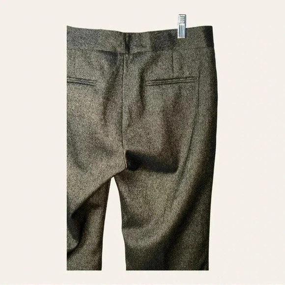 0193W. ANTONIO MELANI TROUSERS BROWN‎ AND GOLD IN COLOR SIZE 6 ZIPPER/BUTTON - Picture 8 of 9